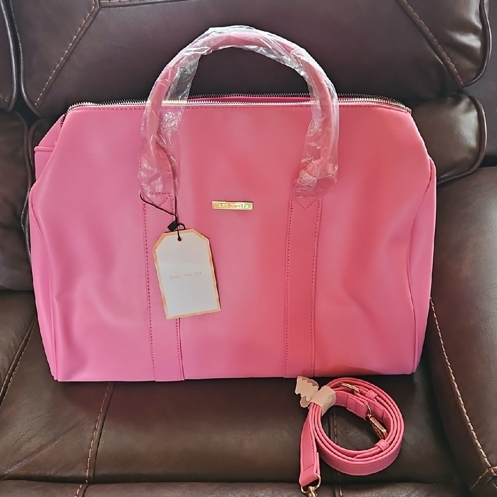 Amy Miller Pink Women's large Bag NWT perfect for travel